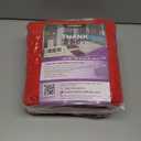 Red Bathroom Rug Set 3‑Piece, 20-30,15-23 & 20-20 U inch Festive Holiday Bathroom Decor, Non‑Slip Washable Absorbent Mats for Spacious Bathrooms