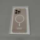 PULOKA for iPhone 15 Promax Transparent Case, Compatible with MagSafe, Clear Protector Slim Cover, Magnetic Phone Case for iPhone 15 Promax 6.7 inch White