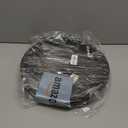 2 Pack of 14 inch Plant Saucer, Heavy Duty Round Plant Trays for Pots, Plastic Plant Water Tray, Flower Plant Saucers for Indoors, Pot Drip Trays for Planter 12-14" (14", Black)