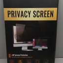 2Pack Magnetic 24 Inch Privacy Screen for Computer Monitor 16:10 Aspect Ratio, Hanging Removable Anti-Blue/Glare Protector Film, Anti Spy Desktop Security Private Filter 24in