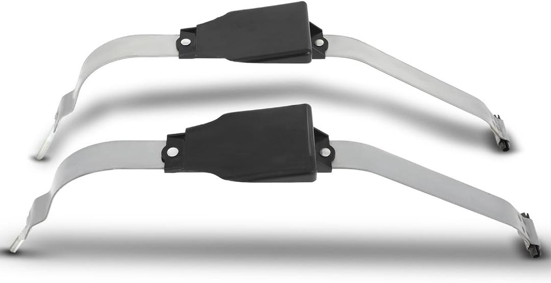 SCITOO Fuel Tank Straps 52100181 52100235 52100235AC 52127852 578-339 ST339 with Plastic Blocks for Jeep Wrangler 1997-2006