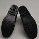 Furuian Women's Ankle Rain Boots Waterproof Chelsea Rain Boots Rubber Boots Women Short Garden Boots Anti Slip Outdoor Lightweight Work Booties (9, Black)