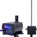 Automatic Small Sump Pump With Water Level Sensor,13 FT Drain Height With 4 Level Flow Control,Mini Submersible Water Condensate Pump For Dehumidifier,Ice Maker,Tank Auto Shut Off