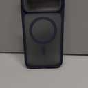 TORRAS Stronger Magnetic & Shockproof for iPhone 17 Pro Max Case, Fit for MagSafe, Mil-Grade Drop Protection, Camera Control, DIY Button, Slim for iPhone 17 Pro Max Phone Case Translucent Deep Blue