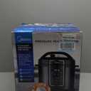 Midea 12-in-1 Electric Pressure Cooker, 6 Quarts, 12 Presets, Multi-Functional Programmable Slow Cooker, Rice Cooker, Steamer, Saut Pan, Yogurt Maker, and More, Stainless Steel (Black)