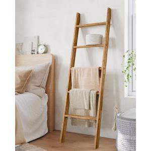 Blanket Ladder Decorative Farmhouse for The Living Room, 5-Tier Ladder Shelf, Ladder Rack for Storage and Decor Blanket Ladder Decorative Farmhouse for The Living Room, 5-Tier Ladder Shelf, Ladder Rack for Storage and Decor
