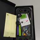 eXtremeRate Soft Touch Black DIY Replacement Shell for Nintendo Switch Lite, NSL Handheld Controller Housing w/Screen Protector, Custom Case Cover for Nintendo Switch Lite