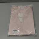 Womens Silk Satin Blouses V Neck Long Sleeve Tops Casual Dressy Shirts (L)
