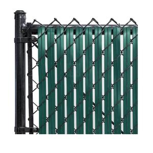Chain-Link Fence Blade Slats with Bottom Lock (4-ft, Green) Chain-Link Fence Blade Slats with Bottom Lock (4-ft, Green)