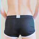 Men's Mesh 3 Inch Retro Workout Shorts Lounge Running Sexy Gym Athletic Fitness Casual Booty Short Shorts (XX-Large Short, A Royal Blue)