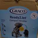 Graco Ready2Jet Compact Stroller  Overhead Friendly Compact Travel Stroller with Automatic Fold, Kingston