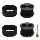 Replacement Filters Compatible with Bissell Style 9 10 12 Vacuum Cleaner - for Bissell Power Force Bag less Cleaner - Replace Part # 2031085ES, 203108532065,2031183,32064 & 32065 (2+2 Foam & Filter)