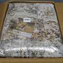 Natunest 10x13 Area Rugs for Living Room Washable Abstract Rug Brown/Grey