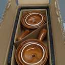 LE TAUCI French Onion Soup Bowls, 22 Ounce Ceramic Soup Bowls with Handles, Soup Crocks with Lids for Soup, Cereal, Chilli, Beef Stew, Oven Safe Stackable Serving Bowls Set, Set of 4