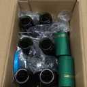 Eispap 6Pcs Green with Scale 8 oz Olive Oil Dispenser Bottle,250 ml Glass Oil and Vinegar Dispenser Set with Pourers and Funnel ，Oil Bottles for Kitchen Large Capacity Oil Bottles (6)