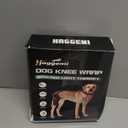 Dog Knee Brace  Support for ACL & Knee Joint Issues with Red Infrared Light Therapy, Pain Relief for Arthritis & Ligaments, Portable & Cordless, Patent PendingRigh Leg,XL (Extra Large)