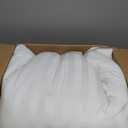 Hotel Grand Bed Pillows Queen Size Set of 2 Packs - 500 Thread Count 100% Cotton Medium Firm Hypoallergenic Feather Down Pillows Machine Washable Pillow for Back, Stomach or Side Sleepers, 20"x28"