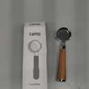 51mm Bottomless Portafilter 2 Ears Compatible with De'Longhi Stilosa EC260BK | Wooden Handle