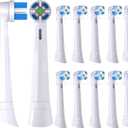 Replacement Toothbrush Heads Compatible with Oral-B iO 3/4/5/6/7/8/9/10 Series Ultimate Clean Electric Toothbrush,for Oral-B iO Electric Toothbrush,12 Pack (White, Medium)