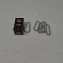 Carabiner Clip 5 Pack - Multipurpose Heavy Duty Snap Hooks - Small and Large Clips for Keys - Carribeaner Hook