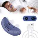 Anti Snoring Device  Mini Sleep Devices  Variable Anti Snoring Aid  Upgraded StopSnoring Solution  Blue