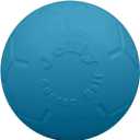 Jolly Pets Medium Jolly Soccer Ball Floating-Bouncing Dog Toy, 6, Ocean Blue