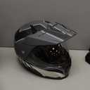 1Storm New Motorcycle Modular Flip up Full Face Helmet Dual Visor: HJK910 DSPORT (Small, Z Bluetooth Race White)