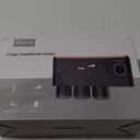 iHave Toothbrush Holders for Bathrooms - Upgrade Wall Mounted Toothbrush Holder with Toothpaste Dispenser - 3 Cups, Large Capacity Tray - Bathroom Accessories & Bathroom Storage (Black Gold)