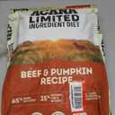 ACANA Singles Limited Ingredient Grain Free High Protein Dry Dog Food Beef & Pumpkin Recipe 22.5lb Bag (22.5 Pound (Pack of 1))