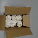 20Pack 1 Inch PVC Pipe End Cap - Male Threaded Plug Adaptor, Cleanout Plug Fitting for Water Line