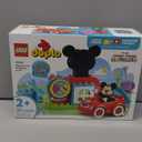 LEGO DUPLO Disney Mickey Mouse Clubhouse & Car Building Kit - Color Sorting Sensory Toy with Spinning Wheel - Toy for Toddlers, Girls, and Boys, Ages 2+ - Birthday Gift for Preschoolers - 10454