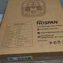 HOSPAN Collapsible Foot Spa with Heat, Bubble, Red Light, and Temperature Control, Foot Bath Massager with 8 Shiatsu Massage Rollers, Pedicure Foot Spa for Relaxation and Stress Relief, Black