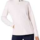 Amazon Essentials Women's Classic-Fit Long-Sleeve Full-Zip Polar Soft Fleece Jacket  Size M