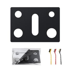 Stove Top Protector PLUS for Frigidaire Gallery Gas Range - 1 Pc （Thicker Version）Reusable Splatter Guard Liner, Only Compatible with GCFG3060BF/GCFG3060BD, 3 Free Cleaning Brushes