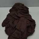 TAOCOCO Oversized Recliner Chair Covers 4-Pieces, Stretch Recliner Cover for Large Recliner Washable Reclining Chair Cover Polyester Soft Fabric Furniture Protector (Oversized Recliner, Coffee)