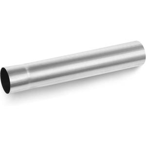 A-KARCK Straight Exhaust Pipe 2.5" OD, Stainless Steel 18" Long Mandrel Exhaust Tube