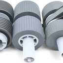 OKLILI PA03338-K011 PA03576-K010 Scanner Pick Pickup Roller Brake Roller Compatible with fi-6670 fi-6670A fi-6770 fi-6770A fi-5650C fi-5750C