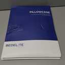 2 x BEDELITE Satin Pillowcase for Hair and Skin, Super Soft Similar to Silk Pillow Cases 4 Pack with Envelope Closure, Cooling Pillowcases for Women Men (20"x36" King Size, Turquoise)