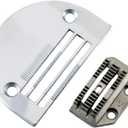 2 x Blooy - B1109-415-HOO B1609-415-HOO Throat Plate/Feed Dog Fit JUKI DLN-415 Lockstitch Sewing Machine Part Use For Extra Heavy Material