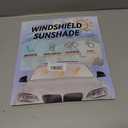 Custom Fit Sorento Windshield Sunshade for 2021-2024 2025 2026 KIA Sorento Front Window Shades Cover for Windshield Sun Visor Protector 210T Reflector Block Heat and Sun Protection Cooler Accessories
