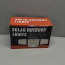 Solar Motion Sensor Outdoor Lights Waterproof - 3000LM 3 Modes Security Lights Outdoor 270 Illumination IP65 LED Solar Flood Wall Light for Garden Yard Patio Pathway (Modern, 2)