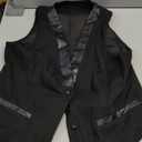 SHENHE Women's Button Front V Neck Vest Dressy Casual Business Sleeveless Tank Vest.L