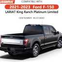 LED Tail Lights For 2021-2023 Ford F150 Right Passenger Side Chrome