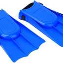 Keen so 1 Paar Kids Diving Short Flippers PVC Swimming Training Fins Lightweight Scuba Flippers(Blue) Diving