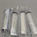 4 Pack 150mL Large Syringe for Liquid with Tip Cap, Plastic Liquid Syringes Individually Sterile Sealed