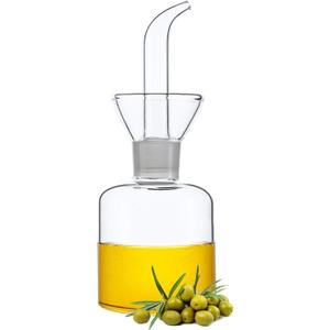 HAIZEEN 5 oz / 150ml Olive Oil Dispenser Bottle/Oil Bottle Dispenser/Oil Cruet, Olive Oil & Vinegar Dispenser with Non Drip Spout - Oil Pourer Dispensing Bottles for Kitchen BBQ & Bathroom.