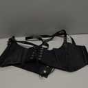 JASGOOD Women Faux Leather Corset Waist Belt Elastic Wide Underbust Corset Lace-up Steampunk Waspie Belt For Halloween