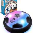 Let Loose Moose Hover Soccer Ball, Set of 1 Light Up LED Soccer Ball Toys, Fun and Active Indoor Game for Young Boys and Girls, Great Birthday Gift for Young Kids, Fun Soccer Training Equipment