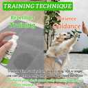 Dog Potty Training Spray & NO-GO Area Spray | Helps Train Puppies & Dogs Where to Potty | Dog Pee Training Spray | Suitable for Indoor & Outdoor Use | (1.6 Fl Oz Spray Set)