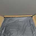 WOWSTAR 12-Pack 24"x24" Drop Ceiling Tiles, Waterproof Glue up Ceiling Panels, Black